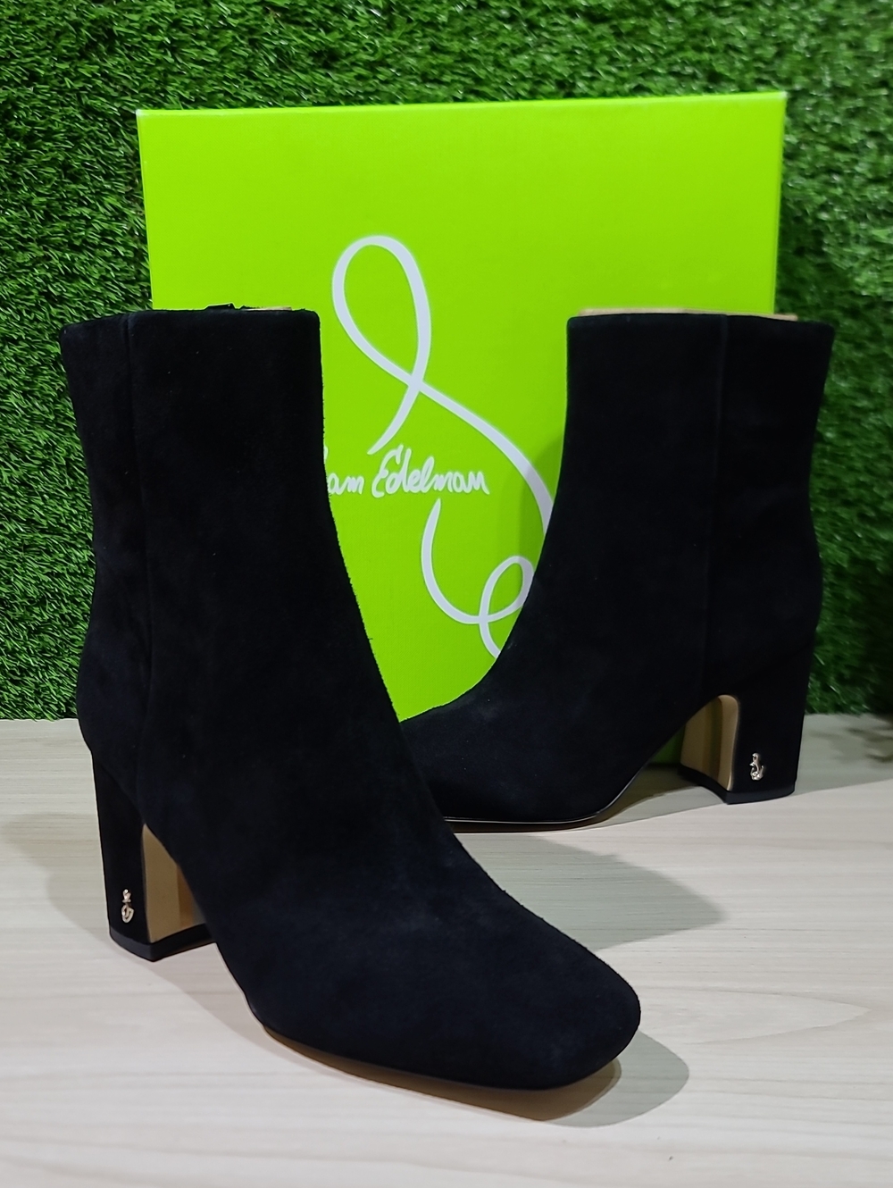 Sam Edelman Fawn Ankle Bootie - Black / US Women's 6.5 New